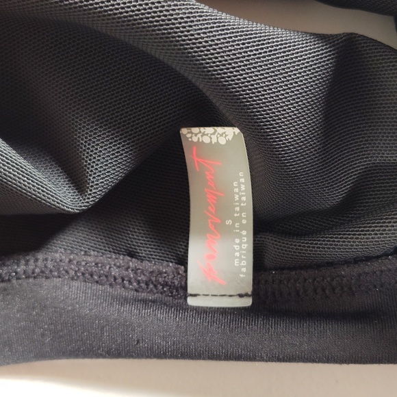 Free People Movement Dance On black bodysuit S - Picture 11 of 15